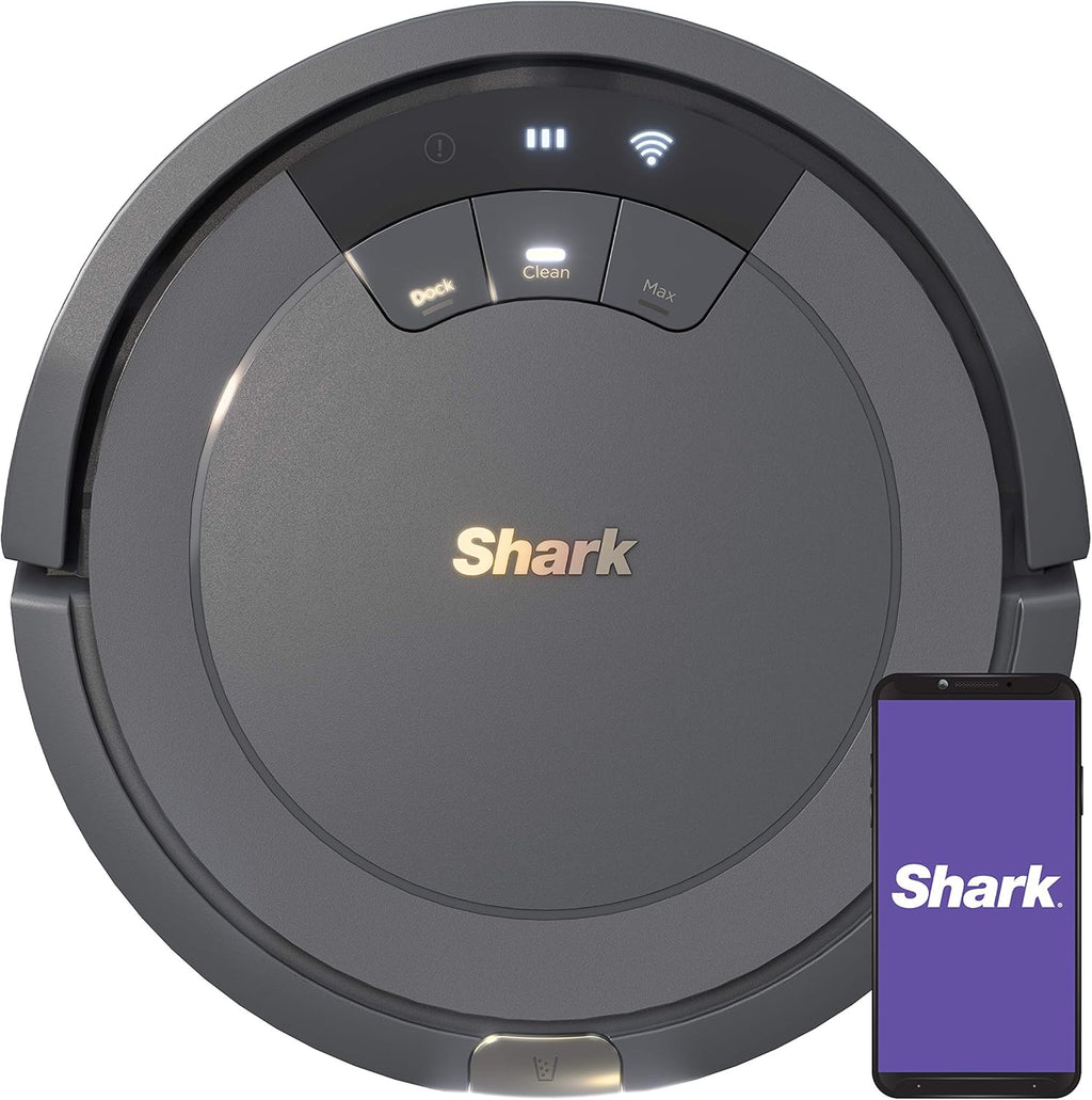 Robotic vacuum cleaner Voice Control Robot Vacuum with Matrix Clean Navigation, Home Mapping, 60-Day Capacity, XL Self-Empty Base for Homes with Pets, Carpet & Hard Floors