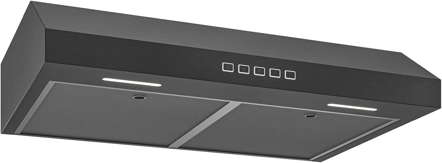 Broan-NuTone Three-Speed Glacier Undercabinet Range Hood with LED Light, ADA Compliant