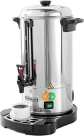 Commercial Coffee Urn 100 Cup 15L 304 Stainless Steel Large Coffee Maker