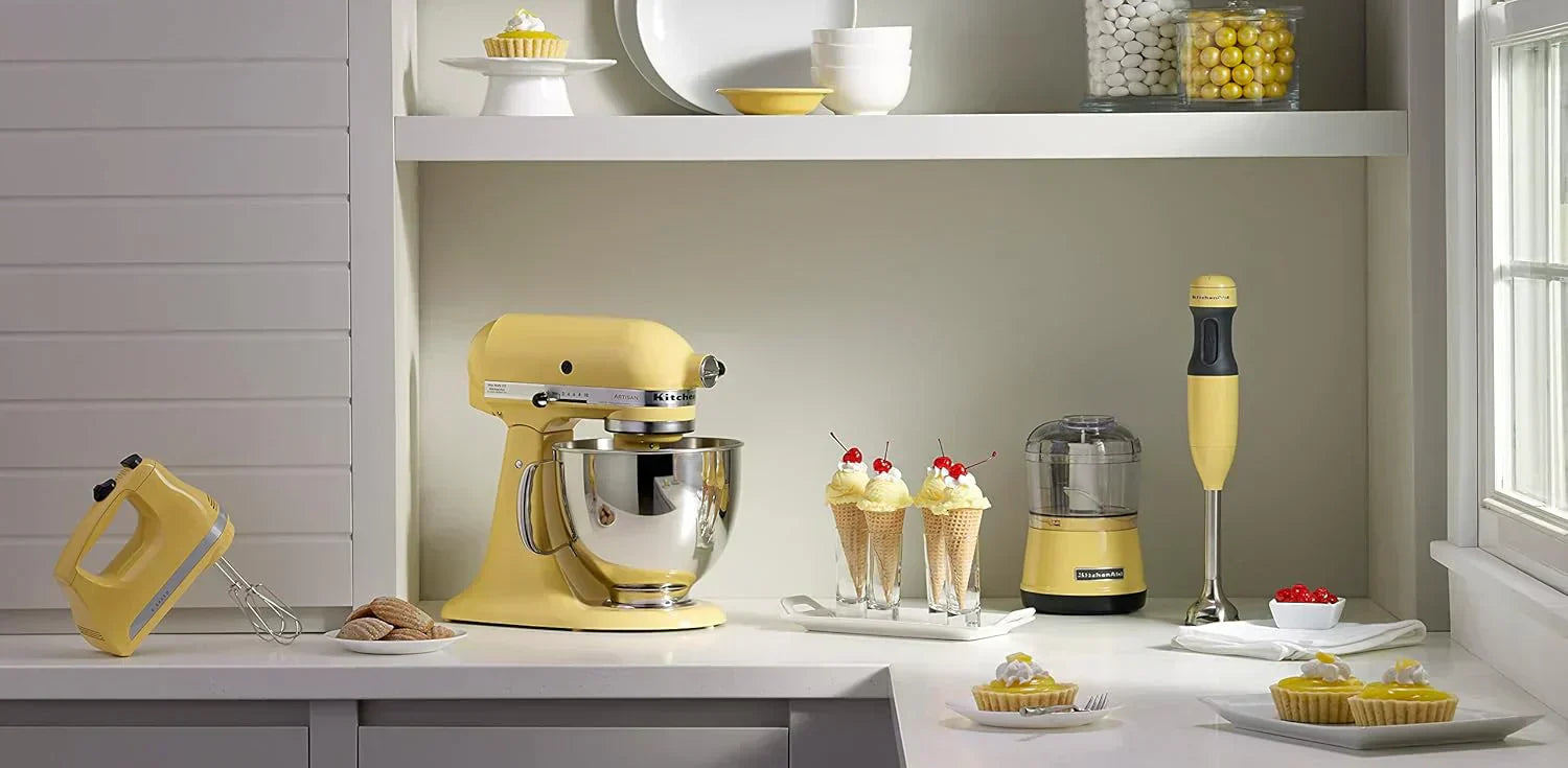 KitchenAid Artisan 5-Quart Tilt-Head Stand Mixer with Pour Flap