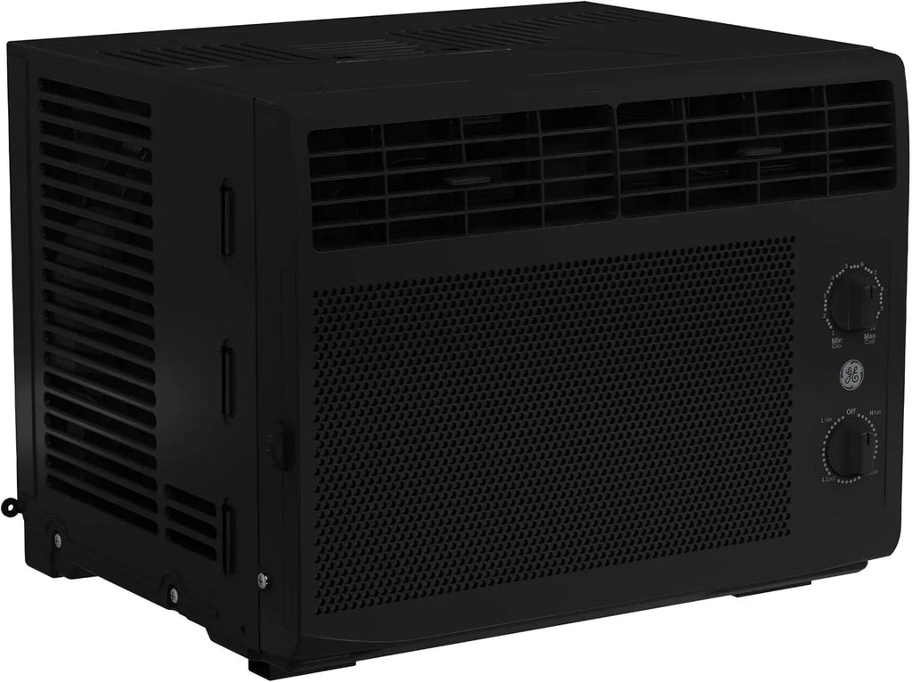 GE Window Air Conditioner Unit 5,000 BTU for Small Rooms up to 150 sq ft Manual Adjustable Fan