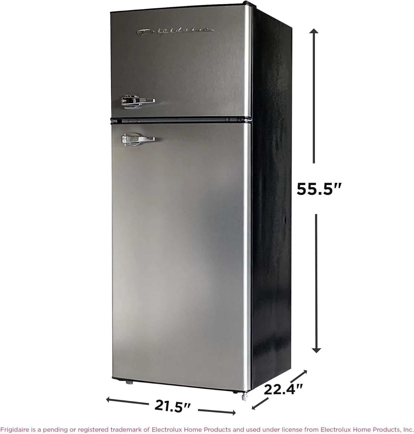 Frigidaire, 2 Door Apartment Size Refrigerator/Freezer Combo, 7.5 cu ft
