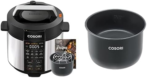COSORI 6-Quart Stainless Steel Pressure Cooker Multi-Function Cooker with Ceramic Inner Pot